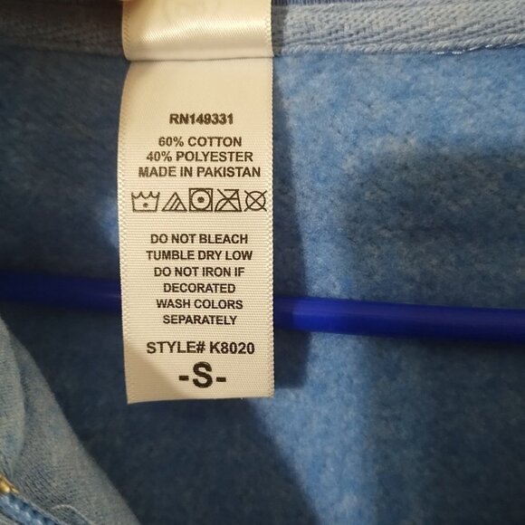 Ocean Beach Santa Barbara CA Full Zip Hoodie S - Picture 4 of 5